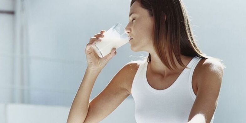 баспалдақ диетасында айранды қолдану