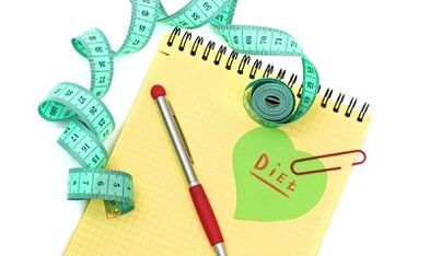 Сүйікті диеталық үлгі мәзірі